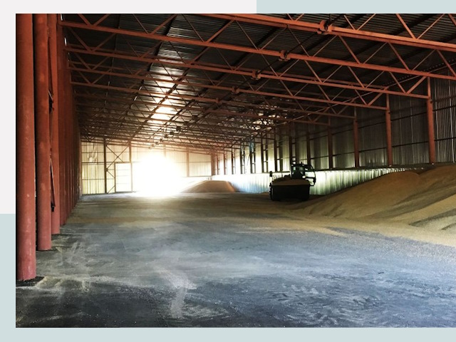 Строительство зернохранилищ в Кизилюрте