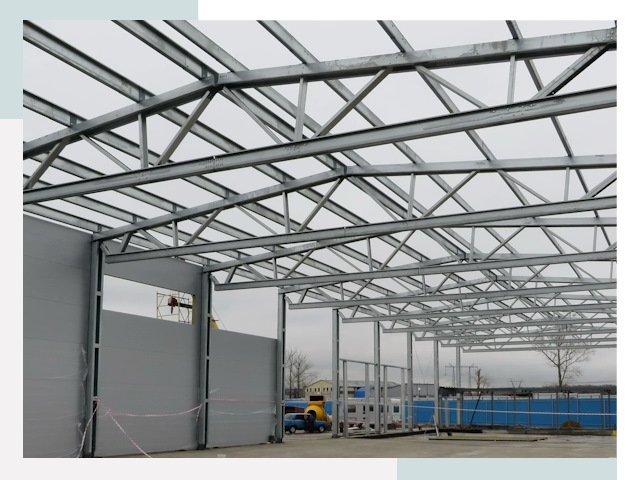 Строительство складов в Кизилюрт от 620 руб. за м²