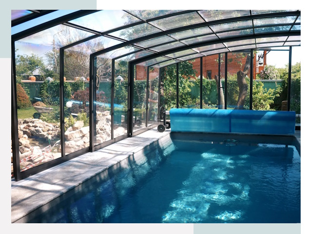 Строительство крытых бассейнов от СтальСтрой-Кзт - цена от 620 руб.