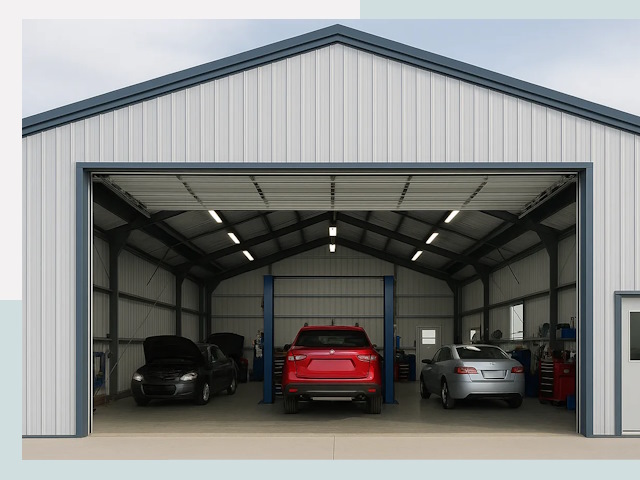 Ангары из сэндвич панелей от 620 руб. в Кизилюрт