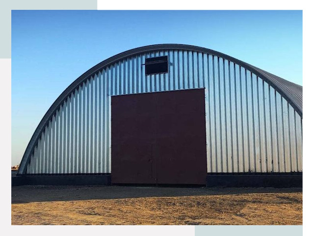 Арочные ангары в Кизилюрте