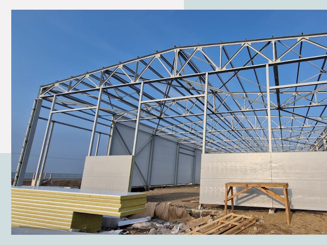 Утепленные ангары в Кизилюрт от 620 руб. за м²