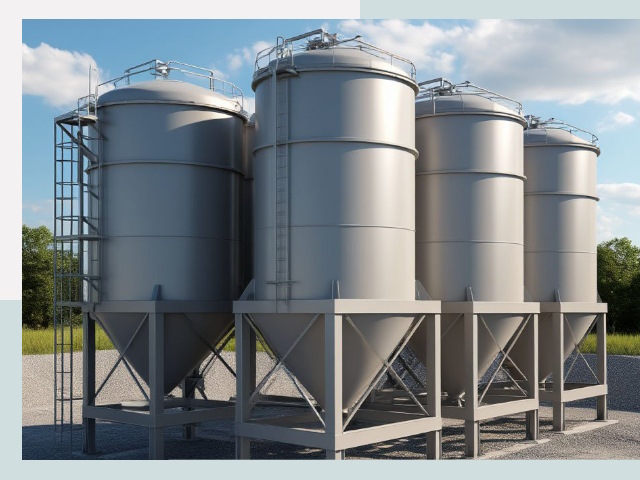 Металлические силосы от СтальСтрой-Кзт по цене 620 руб.