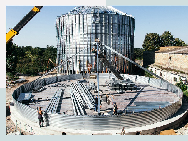 Силосы для зерна в Кизилюрт от 620 руб. - Надёжное хранение