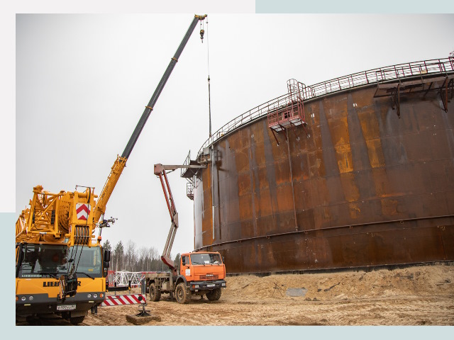 Монтаж резервуаров в Кизилюрте от 620 руб. за м³