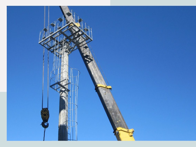 Монтаж осветительных мачт в Кизилюрт от 620 руб.