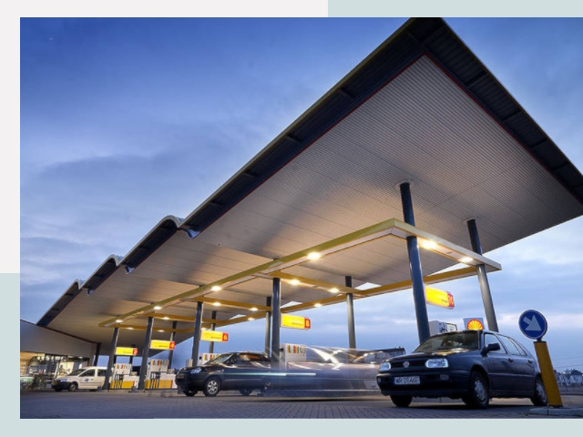 Навесы для АЗС в Кизилюрт от 620 руб. - Защита и комфорт