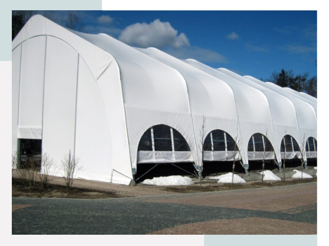 Каркасно-тентовые сооружения в Кизилюрте