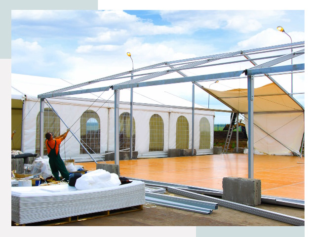 Быстро сборные шатры в Кизилюрте