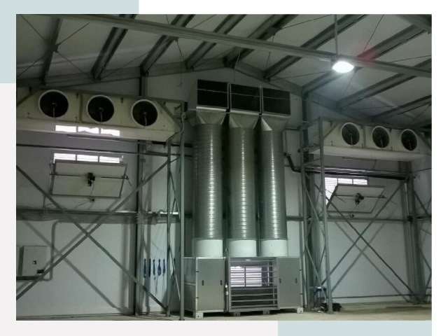 Инженерные системы для ангаров в Кизилюрте