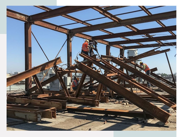 Демонтаж металлоконструкций в Кизилюрте от 620 руб.