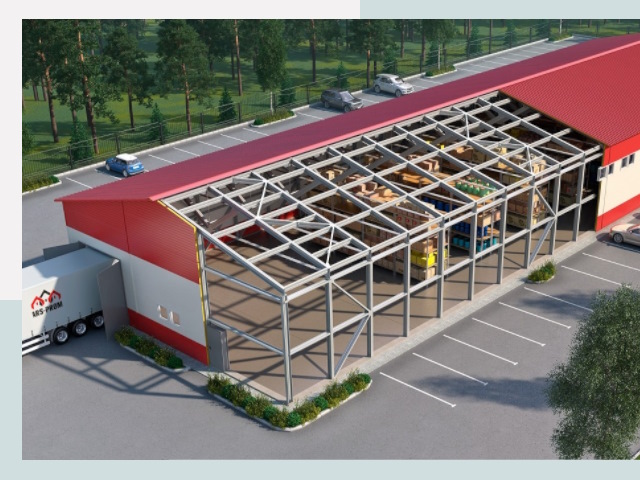 Проектирование ангаров в Кизилюрте от 620 руб.