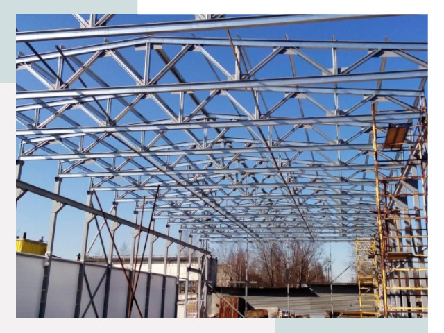 Металлокаркасы для складов в Кизилюрте